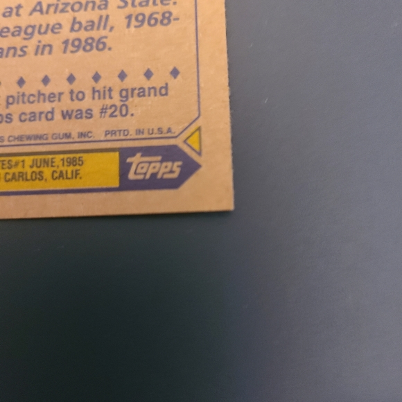 Barry Bonds 1987 Tiffany error card - Picture 11 of 11